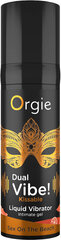 Maitsestatud geel oraalseksiks Orgie Dual Vibe! Kissable Sex On The Beach, 15 ml hind ja info | Lubrikandid | kaup24.ee