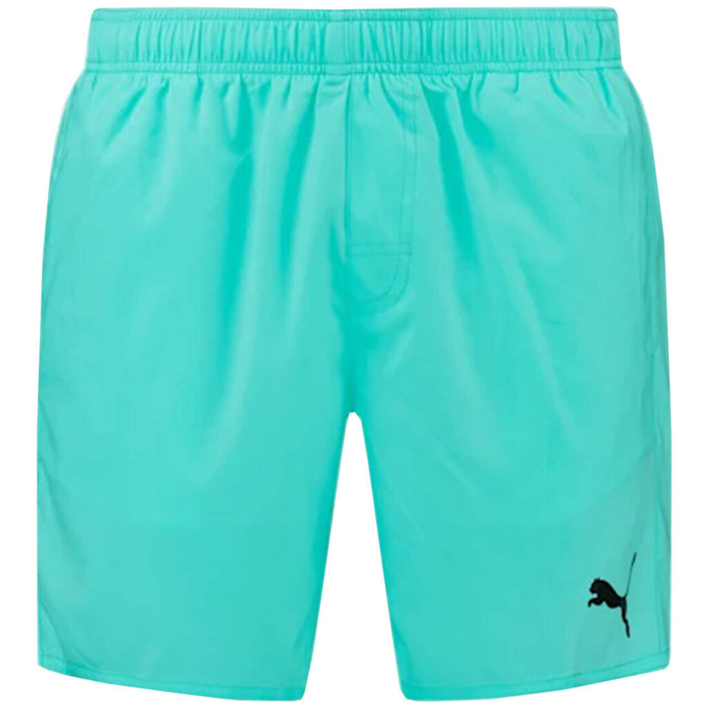 Spodenki kąpielowe męskie Puma Swim Medium Lenght 1P miętowe 935088 08 60605-234 цена и информация | Ujumispüksid, shortsid | kaup24.ee