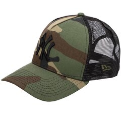 czapka z daszkiem męska New Era New York Yankees Clean Camo Trucker Cap 11579473 60477-252 цена и информация | Мужские шарфы, шапки, перчатки | kaup24.ee