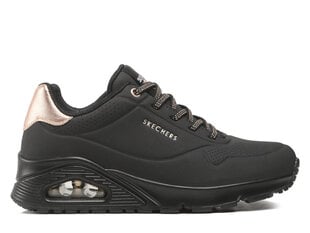 Uno skechers naistele black 155196bbk 155196BBK hind ja info | Naiste spordi- ja vabaajajalatsid | kaup24.ee