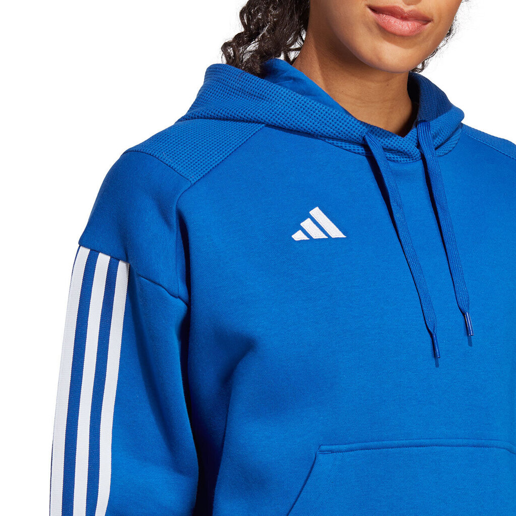 Bluza damska adidas Tiro 23 Competition Cotton Hoodie niebieska IC4617 60438-283 цена и информация | Naiste spordiriided | kaup24.ee