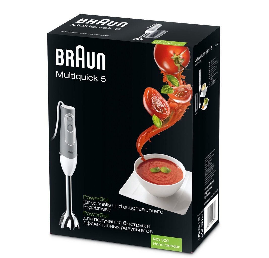 Braun MQ 100 SOUP цена и информация | Saumikserid, hakkijad | kaup24.ee