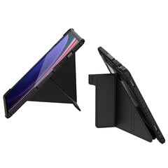 Nillkin Bumper PRO Protective Stand Case Multi-angle for Samsung Galaxy Tab S9+ Black цена и информация | Чехлы для планшетов и электронных книг | kaup24.ee