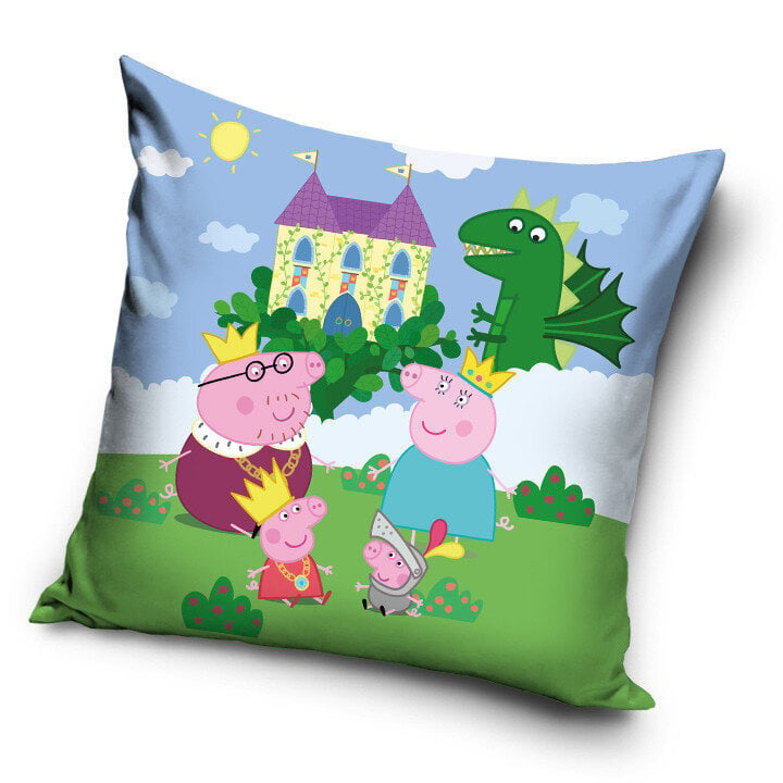 Padjakate Peppa Pig Storyteller 40x40 cm hind ja info | Dekoratiivpadjad ja padjakatted | kaup24.ee