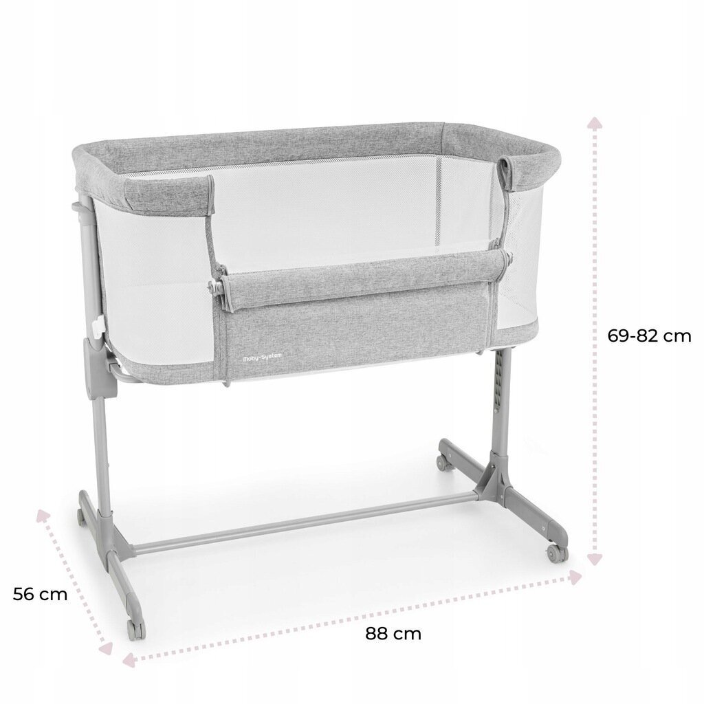 Häll Moby System, 56 x 88 cm hind ja info | Reisivoodid, mänguaedikud | kaup24.ee