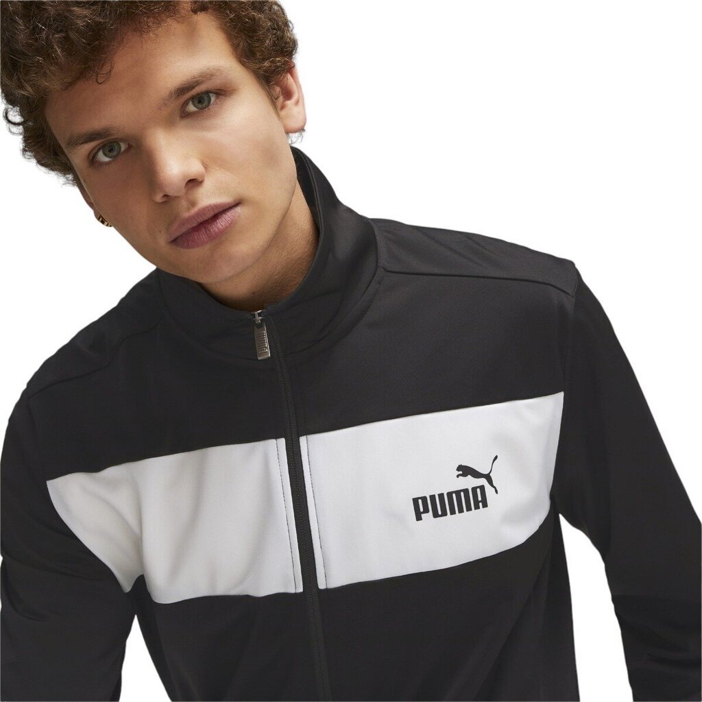 Poly suit cl puma 67742701 vīriešiem juoda meestele must цена и информация | Meeste spordiriided | kaup24.ee