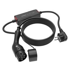 Electric Vehicle charger Choetech ACG16 3.5 kW with LCD display (black) цена и информация | Коврики в багажник | kaup24.ee