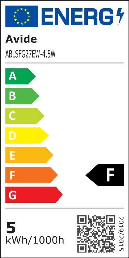 Avide LED pirn 4,5W E27 Soft Filament hind ja info | Lambipirnid, lambid | kaup24.ee