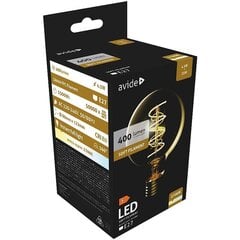 Avide LED pirn 4,5W E27 G80 Soft Filament hind ja info | Lambipirnid, lambid | kaup24.ee