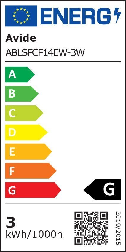 Avide LED pirn 3W E14 Soft Filament hind ja info | Lambipirnid, lambid | kaup24.ee