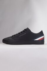 Tommy Hilfiger Vulc Core Low, черные, муж., 41р. FM0FM04778_0GQ_41 цена и информация | Кроссовки для мужчин | kaup24.ee