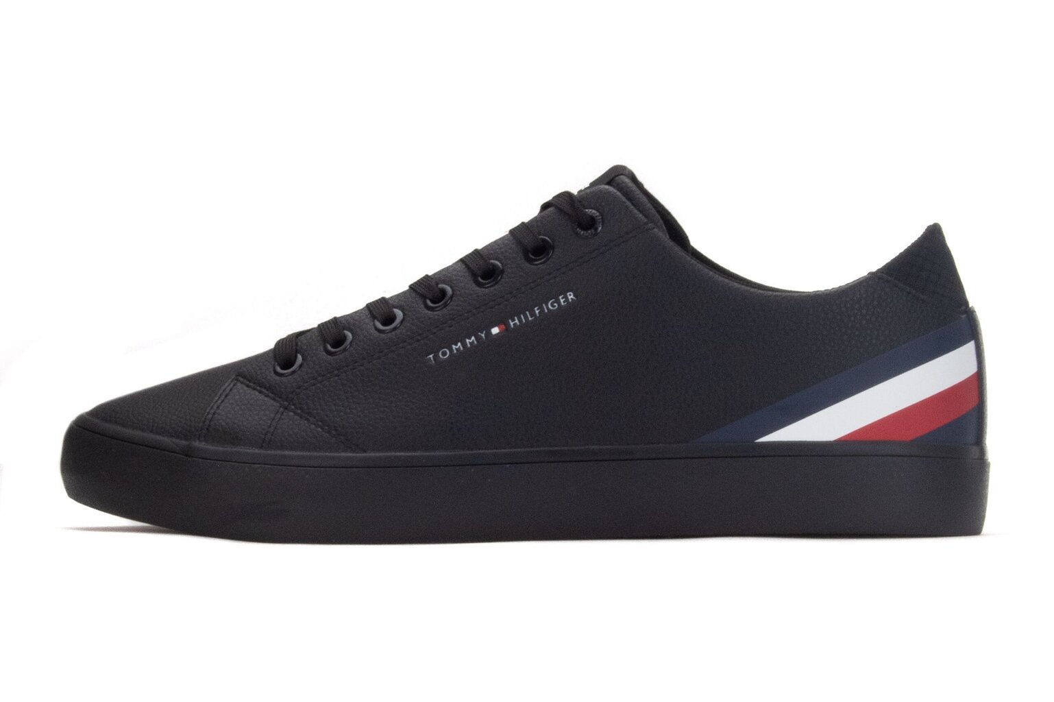 Tommy Hilfiger VULC CORE LOW FM0FM04778 0GQ, must, mees, must, 41 FM0FM04778_0GQ_41 hind ja info | Spordi- ja vabaajajalatsid meestele | kaup24.ee