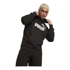 Ess+ col big logo hoodie puma 58676561 vīriešiem juoda men's black цена и информация | Мужские толстовки | kaup24.ee