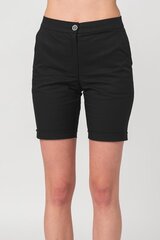 PANTALONI SCURT CSUAL FEMEI BLACK L NOPS2122-12-01B-LBG hind ja info | Naiste lühikesed püksid | kaup24.ee