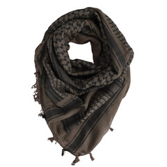 Sõjaväeline sall Shemagh Keffiyeh Dominator Urban Combat 100x100 100x100 pruun/must цена и информация | Мужские шарфы, шапки, перчатки | kaup24.ee