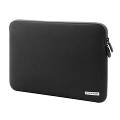 Laptop Sleeve Lention 14"|15" (black) PCB-B395-GRY цена и информация | Женские сумки | kaup24.ee