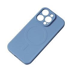 MagSafeiga ühilduv silikoonümbris iPhone 15 Pro Max Silicone Case jaoks - tumesinine hind ja info | Telefoni kaaned, ümbrised | kaup24.ee