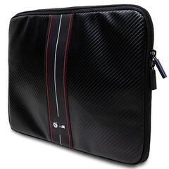 BMW Sleeve BMCS14COMSCAKR 14" czarny|black Carbon Red Stripes BMCS14COMSCAKR hind ja info | Naiste käekotid | kaup24.ee