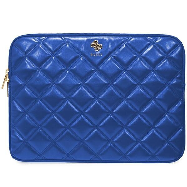 Guess Sleeve GUCS14ZPSQSSGB 14" niebieski|blue Quilted 4G GUCS14ZPSQSSGB цена и информация | Naiste käekotid | kaup24.ee