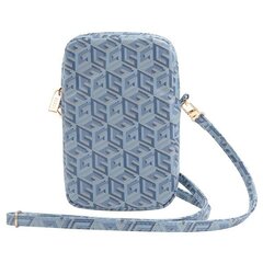 Guess Torebka GUWBZPGCSPGB niebieski|blue Zip GCube Bottom Stripe GUWBZPGCSPGB цена и информация | Женские сумки | kaup24.ee