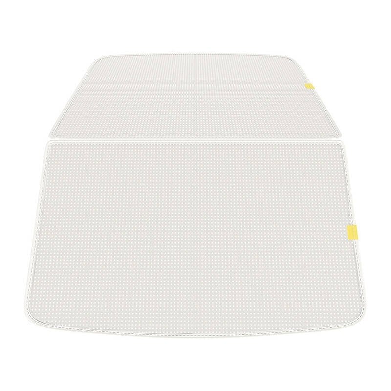 Sunshade for Tesla Model Y Baseus T-Space Series - single layer (white) цена и информация | Lisaseadmed | kaup24.ee