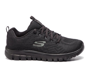 Graceful get connected skechers 12615wbbk moterims juoda naistele must 12615WBBK hind ja info | Naiste spordi- ja vabaajajalatsid | kaup24.ee