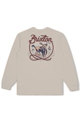 Brixton Omaha meeste T-särk L/s pikkade varrukatega цена и информация | Мужские футболки | kaup24.ee