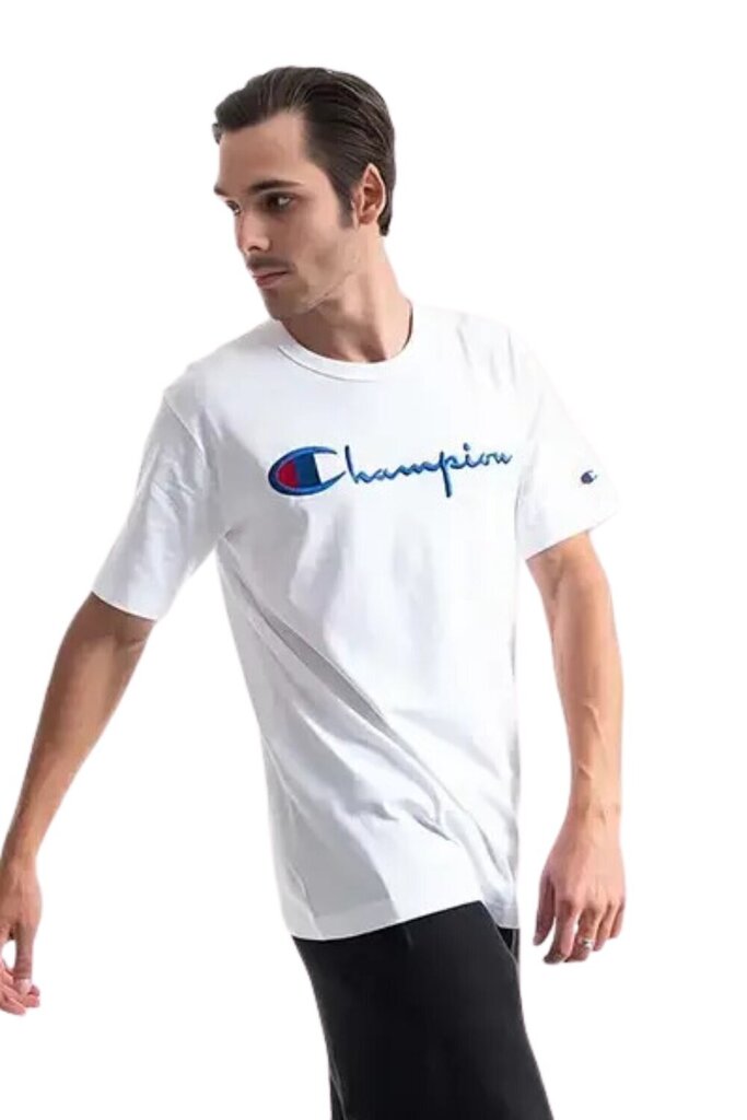 Champion Big Script Logo meeste puuvillane logoga T-särk hind ja info | Meeste T-särgid | kaup24.ee