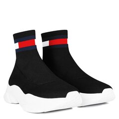 Naiste kingad Tommy Jeans Flat Sock Boot tossud цена и информация | Спортивная обувь, кроссовки для женщин | kaup24.ee