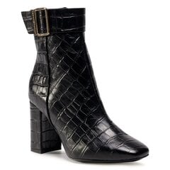 Tommy Hilfiger Croco Look High Heel naiste kingad, nahast poolsaapad цена и информация | Женские сапоги | kaup24.ee