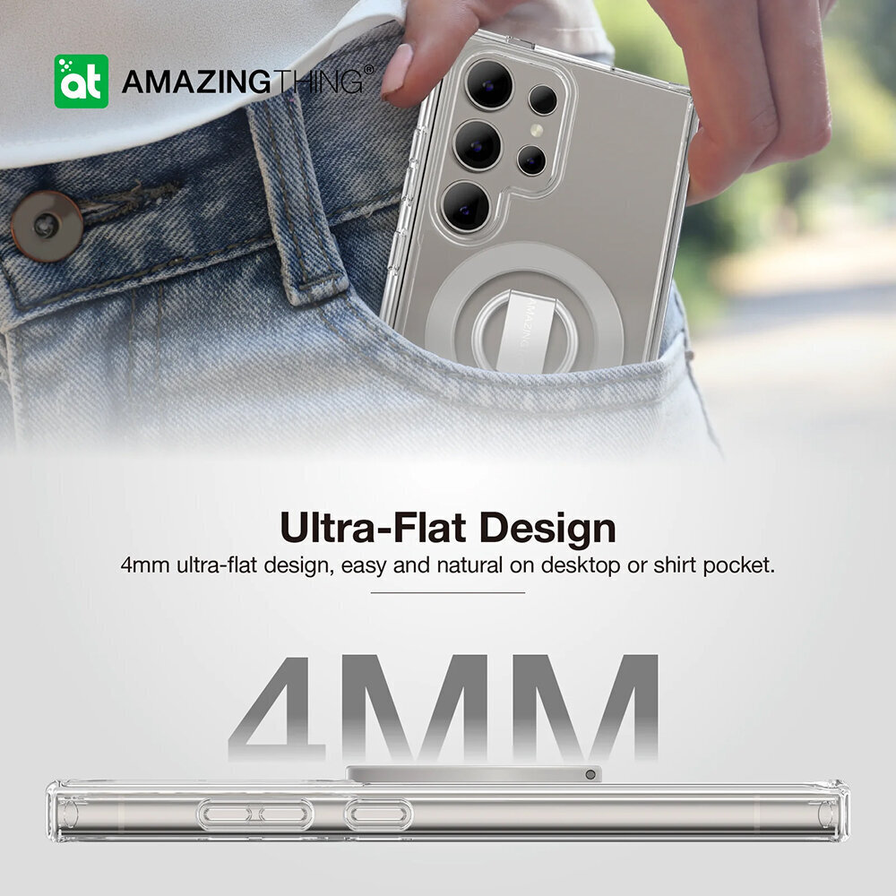 Amazing Thing Minimal Mag Grip Ring Case hind ja info | Telefoni kaaned, ümbrised | kaup24.ee