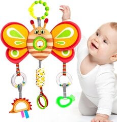 Игрушка на детскую коляску и кроватку Butterfly цена и информация | Игрушки для малышей | kaup24.ee