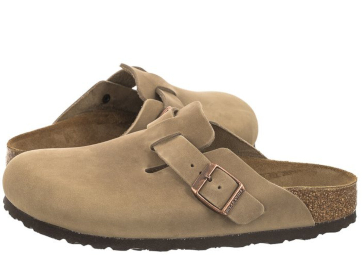 Boston leoi narrow birkenstock 0960813 moterims ruda naistele pruun hind ja info | Meeste plätud, sussid | kaup24.ee