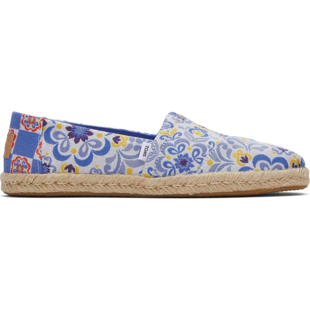 TOMS Mediterranean Jacquard Women Alpargata Rope 226715 hind ja info | Naiste kingad | kaup24.ee