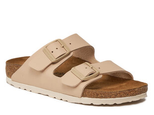 Arizona bf birkenstock 1027723 moterims smelio spalvos women's beige 1027723 цена и информация | Шлепанцы, тапочки для женщин | kaup24.ee