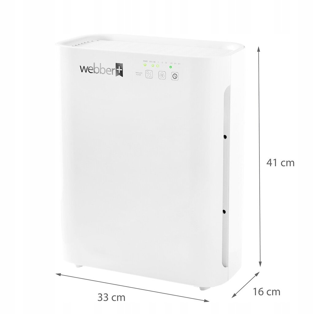 WEBBER AP8400 WI-FI õhupuhasti цена и информация | Õhuniisutajad | kaup24.ee