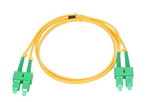 Extralink SC/APC-SC/APC | Patchcord | Üksikrežiim, Duplex, G.657A1, 3mm, 20m hind ja info | Tekstiilkaablid ja elektriklemmid | kaup24.ee