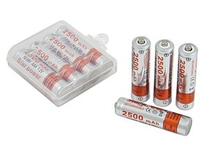 Esperanza EZA104W Перезаряжаемая батарея Ni-MH AA 2000MAH x4 цена и информация | Батарейки | kaup24.ee