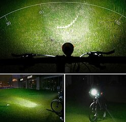 Велосипедное освещение OMNA LED BIKE 300 лм аккумуляторная батарея цена и информация | Велосипедные фонари, отражатели | kaup24.ee