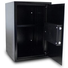 Бронированный сейф с электронным кодовым замком, черный цена и информация | Сейфы | kaup24.ee