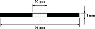 Hobuse starterkit 6-osaline | 5x sirge eraldaja PSF Steelox, 76 x 1,0 x 10,0 mm + tööriistahoidja sirge veski jaoks | 69198288 - terase ja roostevabast terasest (INOX) hind ja info | Käsitööriistad | kaup24.ee