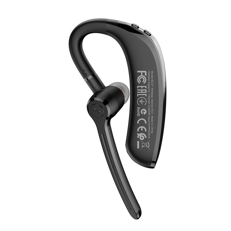 Borofone Bluetooth-peakomplekt BC37 Imperor Black цена и информация | Käed-vabad seadmed | kaup24.ee