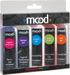 Intiimne komplekt naistele Doc Johnson Mood Pleasure for Her, 5x30 ml цена и информация | Лубриканты | kaup24.ee