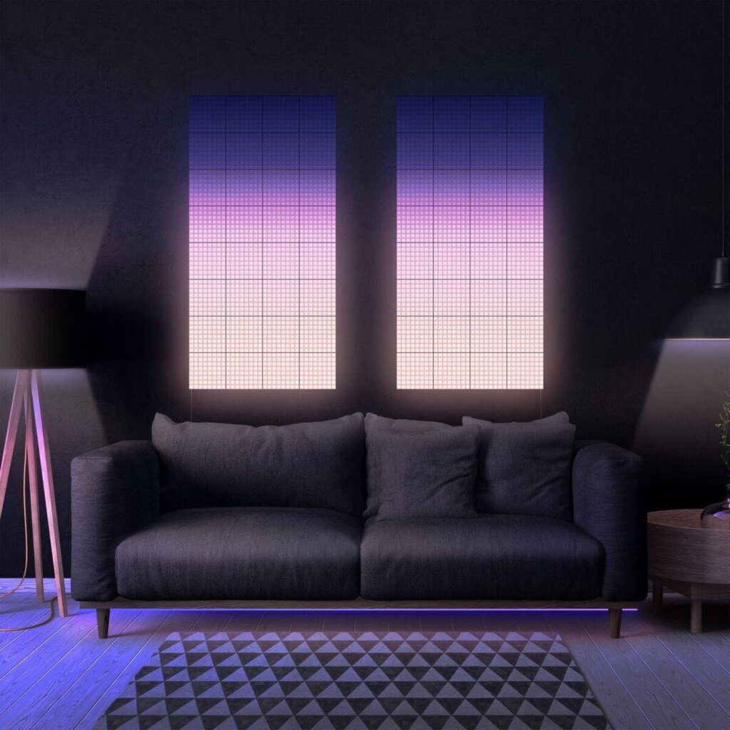 SMART BLOCKS TWINKLY SQUARES COMBO PACK 6 PLOCKS (1 MASTER + 5 EXTENSION) X 64 PIXELS RGB hind ja info | LED ribad | kaup24.ee