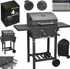 Söegrill Riwall Grillorz, 98x99 cm, must hind ja info | Grillid | kaup24.ee