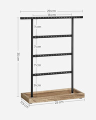 Ehtealus Songmics, must hind ja info | Sisustuselemendid | kaup24.ee