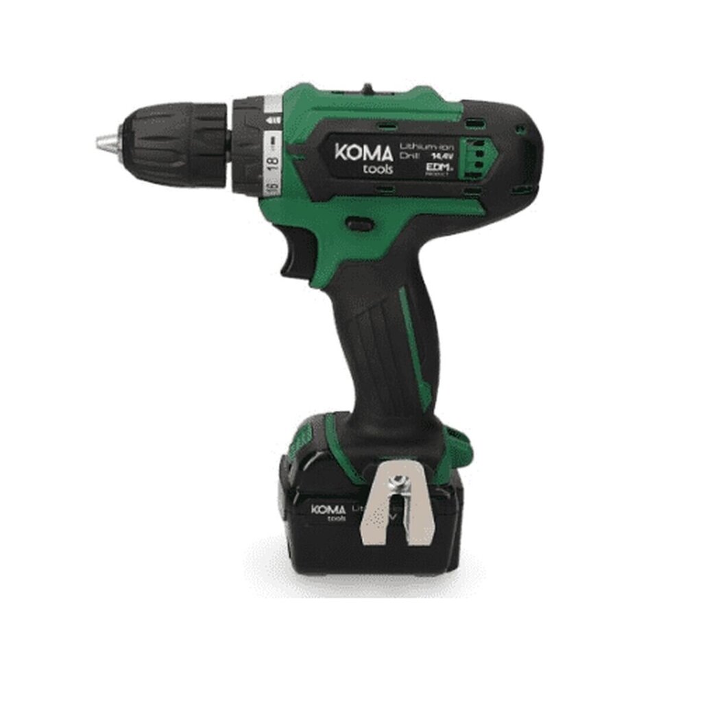 Drill Koma Dɔwɔnuwo x 2 14.4 V 1.5 Ah цена и информация | Akutrellid, kruvikeerajad | kaup24.ee