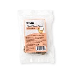 Kimo Filled Chew Bone with Salmon maiuspala - kont koertele, 120g x 4 hind ja info | Maiustused koertele | kaup24.ee