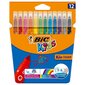 Viltpliiatsid Bic Kids Couleur, 12 värvi цена и информация | Kunstitarbed, voolimise tarvikud | kaup24.ee