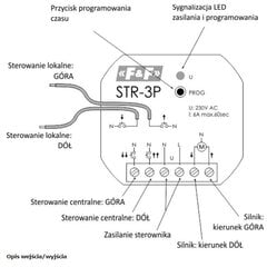 Универсальный контроллер рольставней STR-3P цена и информация | Выключатели, розетки | kaup24.ee